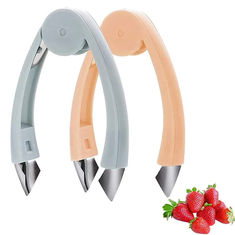 Creative Kitchen Potato Pineapple Tomato Corer Fruits and Vegetables Eye Peeler Stainless Steel Strawberry Huller Stem Remover