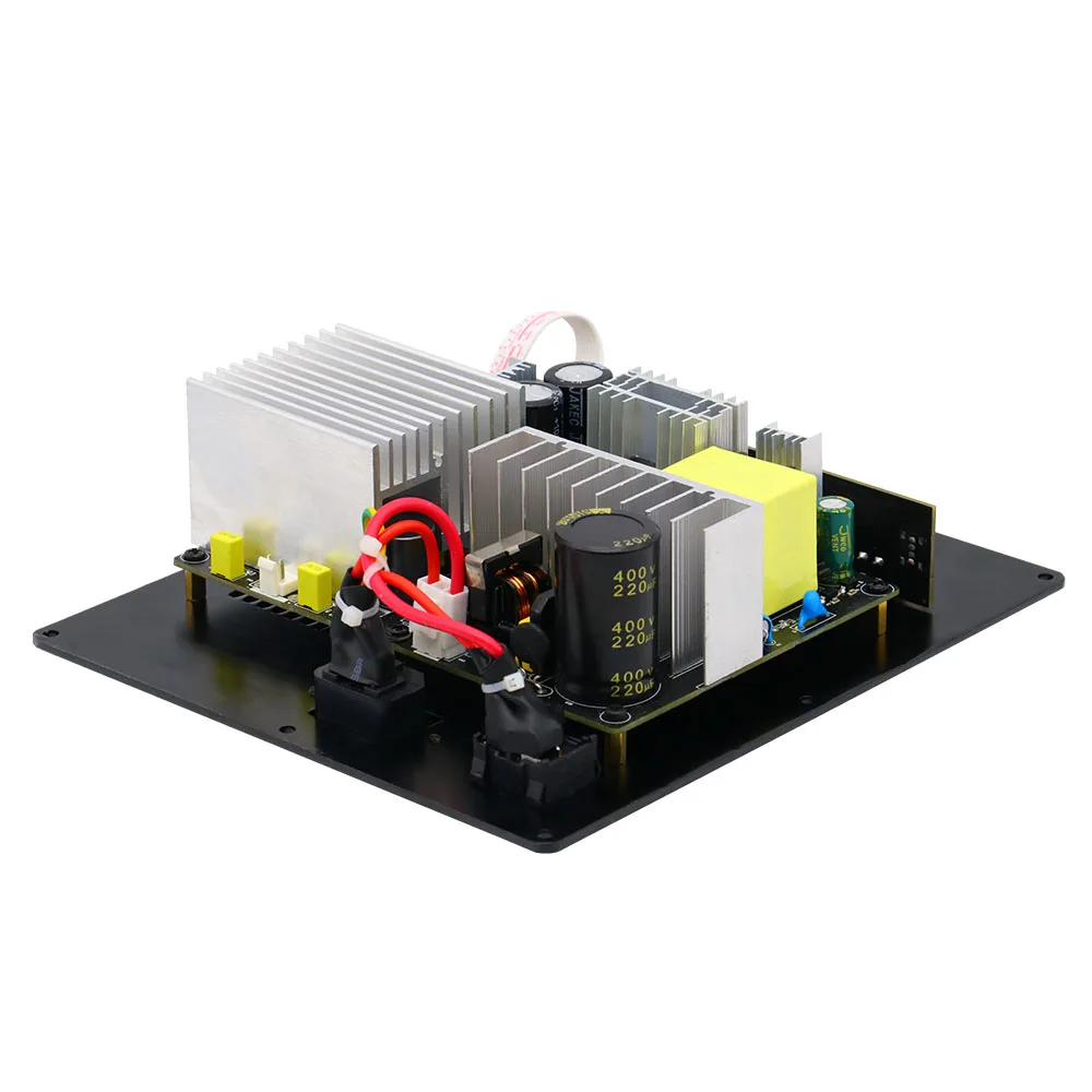 OEM высокой мощности 200W * 1CH AC 90-250V активный сабвуфер подойдет как для повседневной носки так Плата усилителя стабильным при 4 Ом