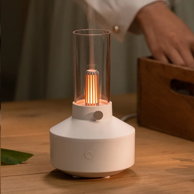 Home Essential Oil Aroma Diffuser Humidifier Retro Night Light Cool Mist Ultrasonic Electric Aroma Diffuser