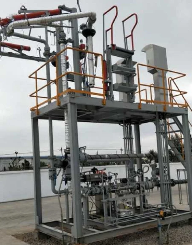 truck railway tanker loading unloading arm