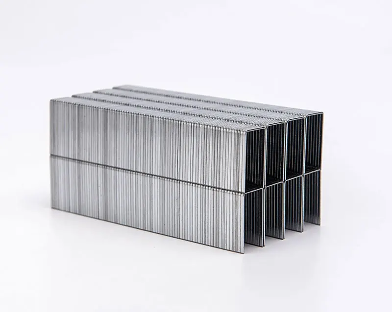 Golden Metal Industrial 1410 Sofa Furniture Staples 8mm 10mm 12mm Smooth 22 Ga Steel Galvanized Copper Brad Nails