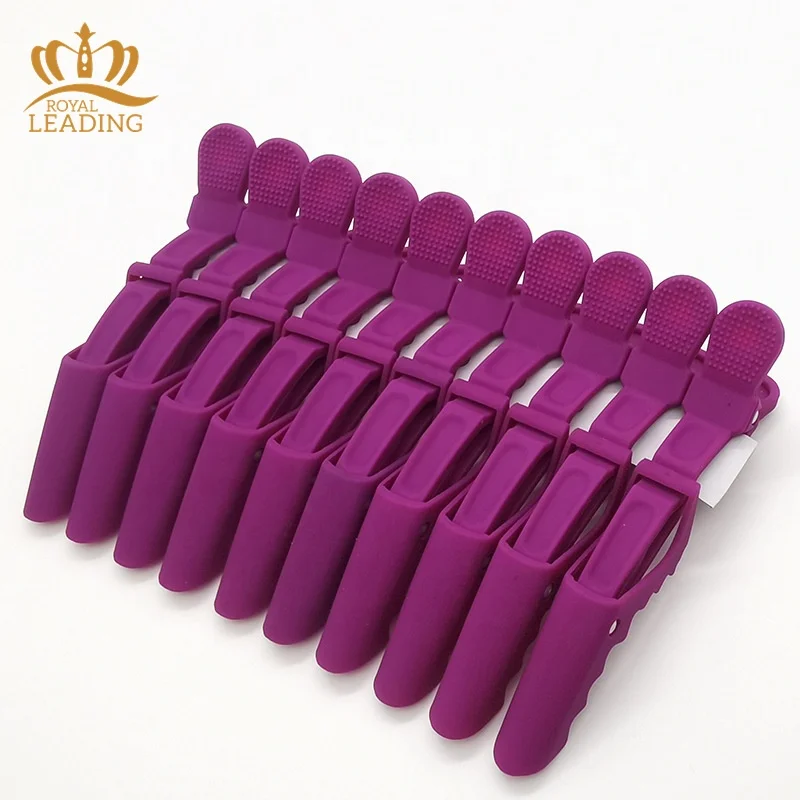 Cheap Price Black Hair Accessories Crocodile Hair Claw Clip Carbon Matte Alligator Hair Clips