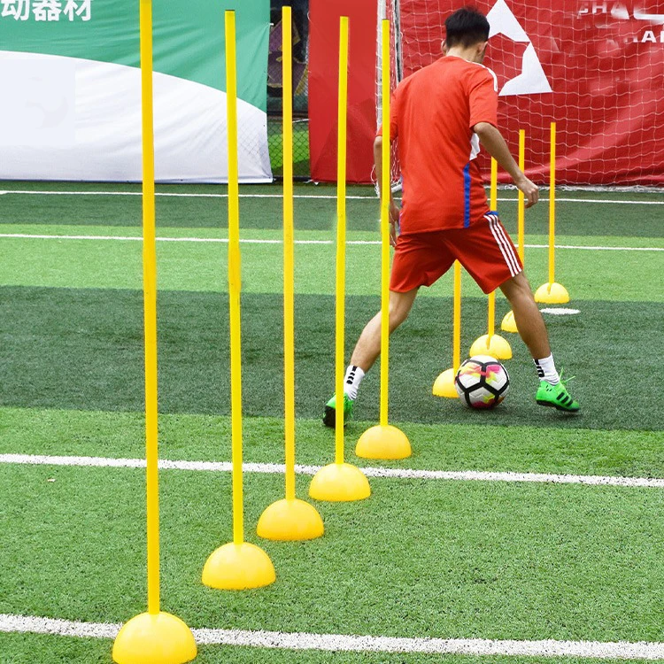 Explosive Models Good Quality Soccer Corner Flags Training Marker Poles Post With Water Base