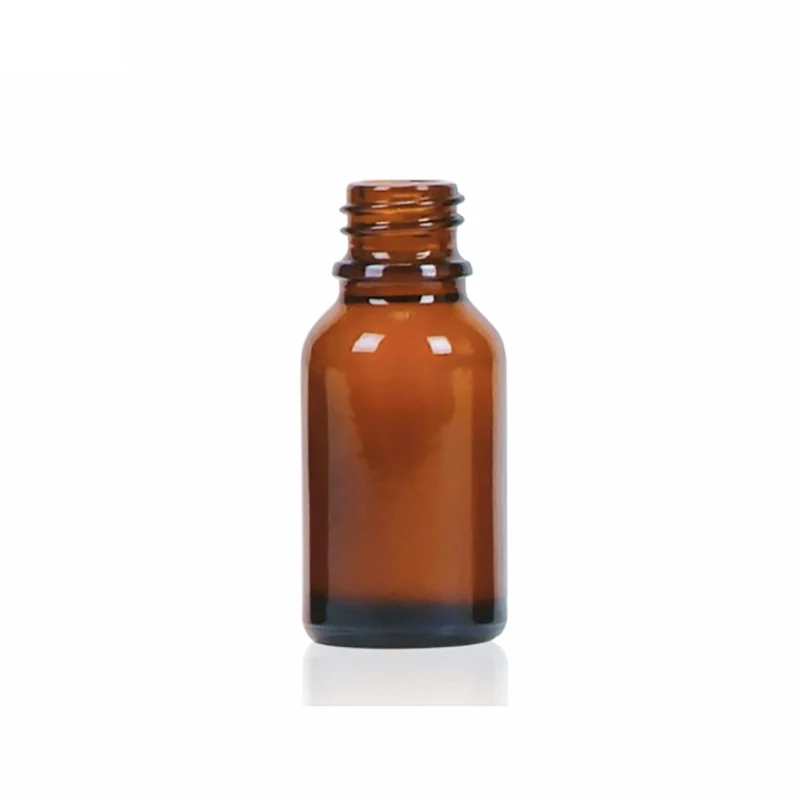 Essential Oil Bottle Clear Matte White Frosted Black Amber Medical Glass Tube Dropper Industrial Bottles