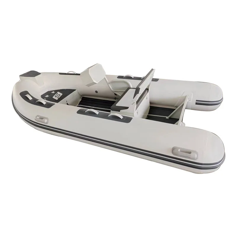 High Performance 11ft Fiberglass RIB 330 Boat Hypalon/PVC Inflatable Boats With Outdoor Engine