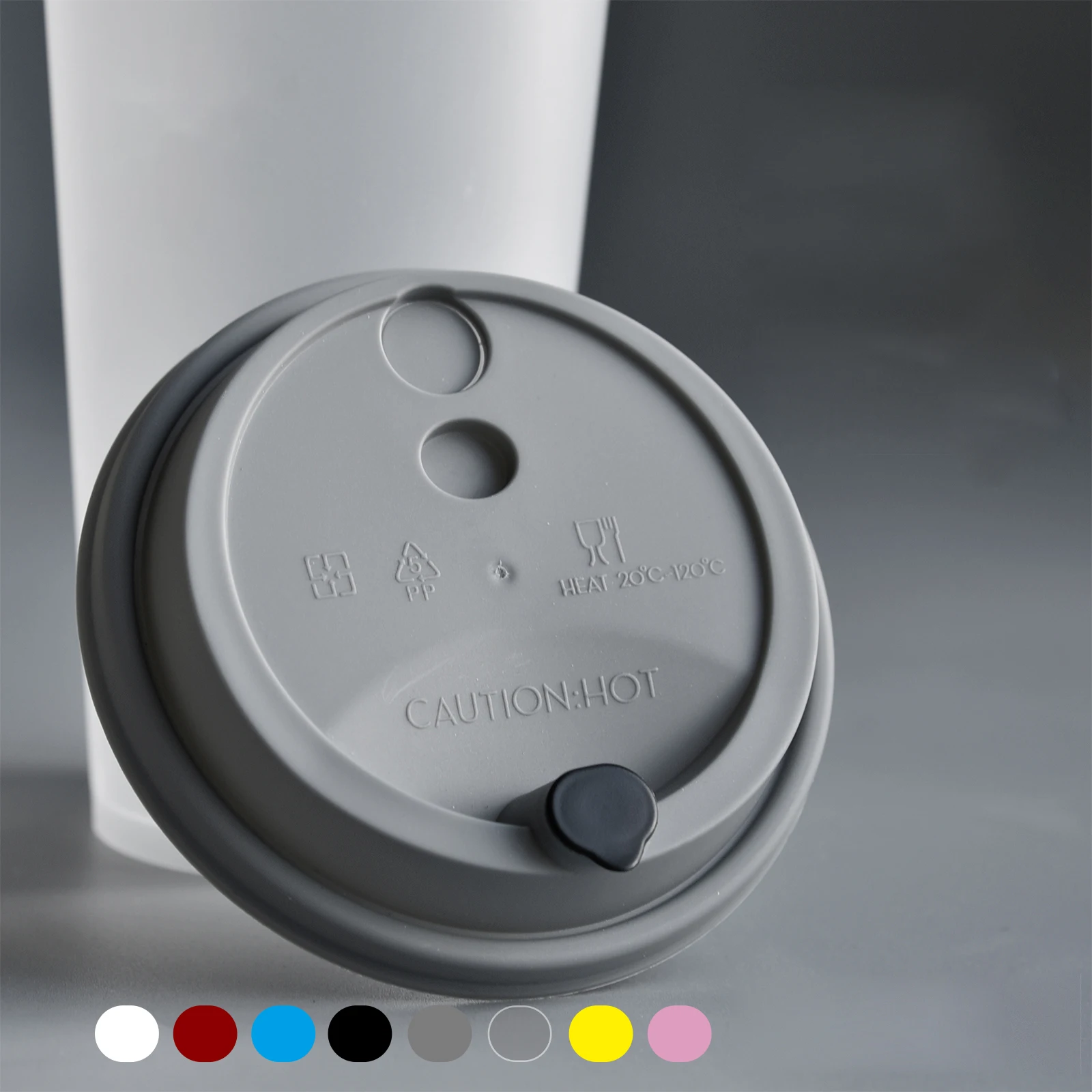 90MM Take away disposable coffee Cup Lid use hot/ cold drink PP/PS cover lid for cup