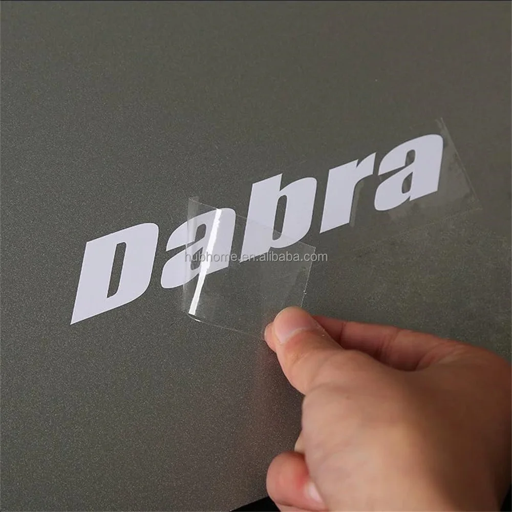 custom waterproof transfer logo printing label transfer separation sticker uv transfer stickers for cup lid wall laptop