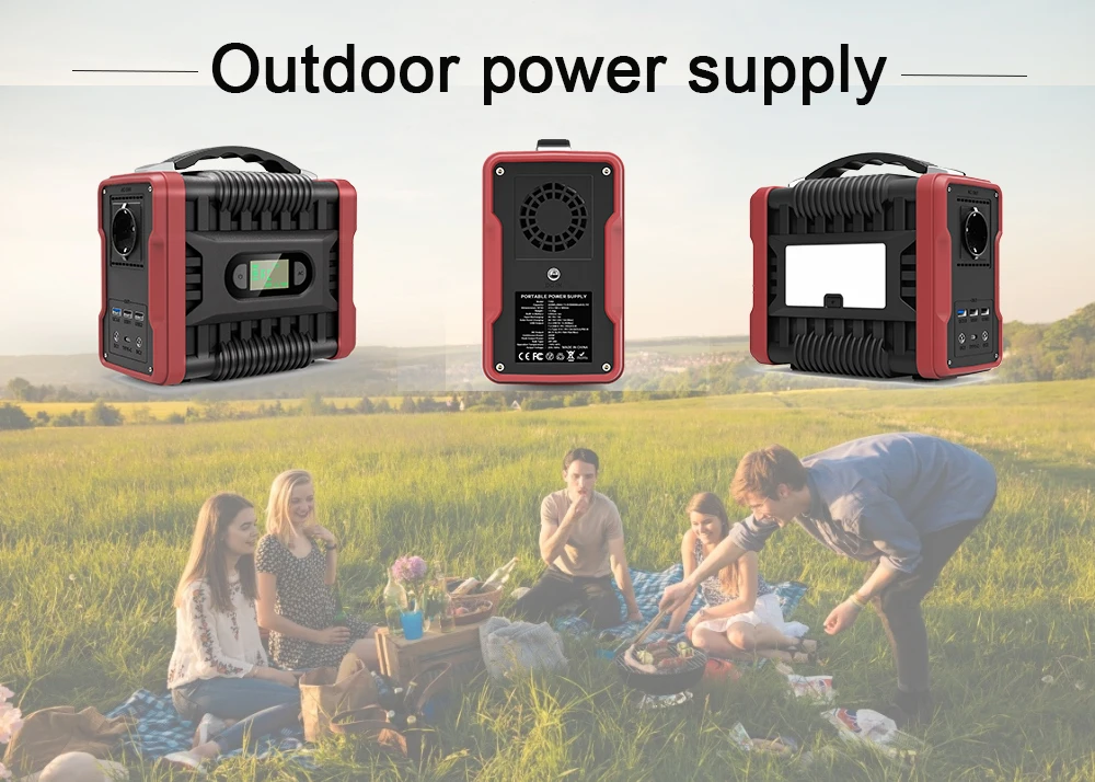 Wholesale Outdoor Camp Mini Portable Home Power Station Lithium Battery With Led Light