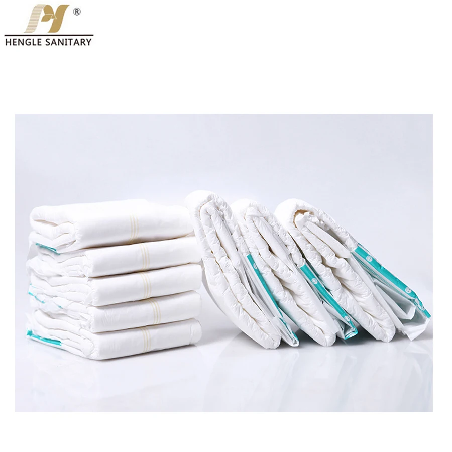 Chinese manufacturers direct selling disposable elderly incontinence diapers PE film super absorbent ultra-thin adult diapers