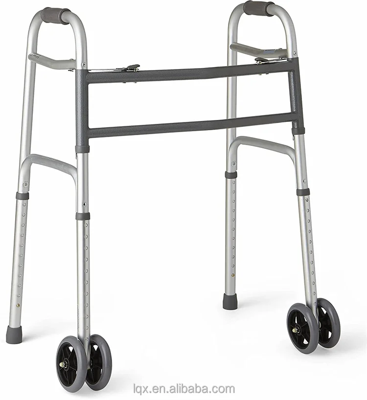 HOPE Brand Folding Mobility assist equipment Adjustable Height For Adults High Quality aluminium Walker Walking Aids