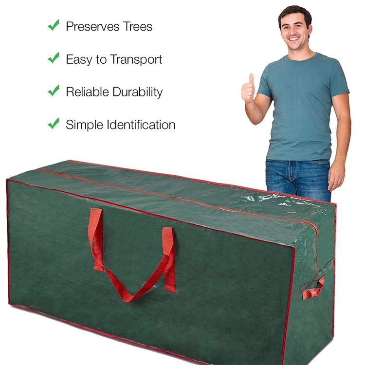 Waterproof Large Polyester Christmas Tree Shopping Bags Storage Bag