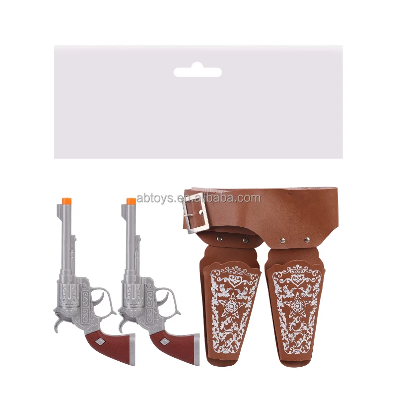 Newest Cosplay Western Holster Toy cowboy Gun Silver for sale