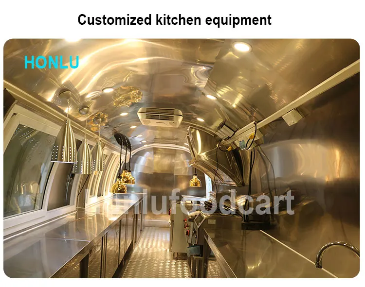 Food Cart Trailer New York Standard Pizza Oven Trailer Fast Food