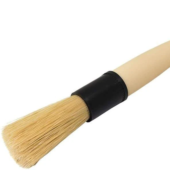 Wheel brush Interior Natural Boar Hair auto Detailing Brush