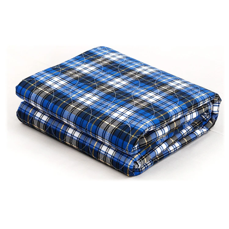 Adult Urine Pad Incontinence Mattress Waterproof Washable 4 Layers Absorbent Underpad Reusable Bed Pads Nursing Mat