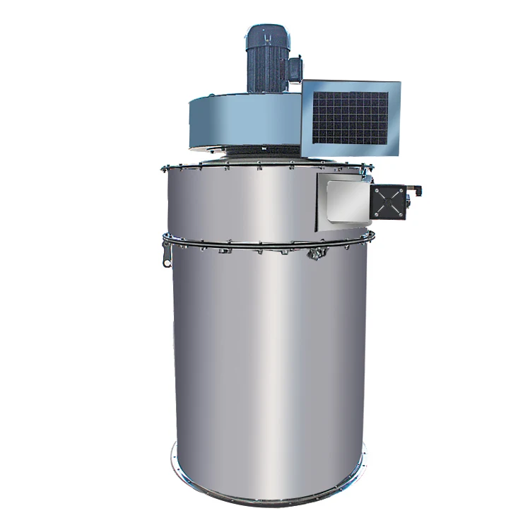 Vnegative pressure vacuum exhaust dust collector FNC series 304 Stainless steel exhaust fan dust collector for concrete plant