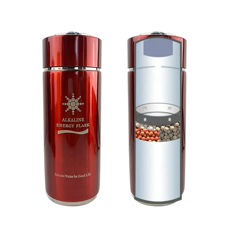 Высокий показатель PH двойной фильтр 4 вида цветов фильтрованная Щелочная щелочной воды бутылки щелочной воды Кубок для продажи