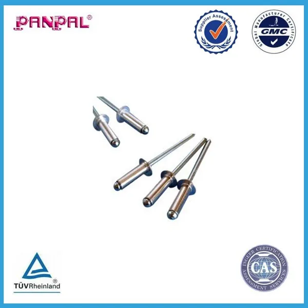 320pcs Pop Rivets Assortment Kit, 6 Sizes Aluminum Rivets Assorted Blind Rivets with PP Case