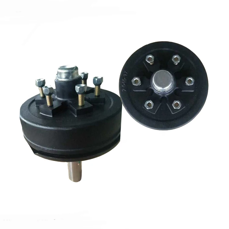 Электрическая тормозная ось прицепа 10 дюймов