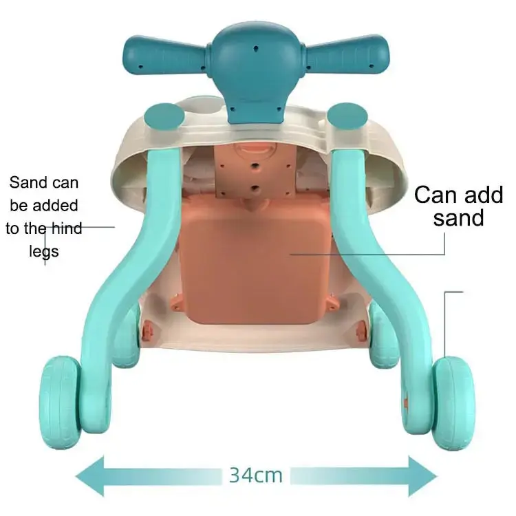 Multifunctional Walking anti rollover baby walker 0-18 months baby learn to walk trolley Baby Walker toys for toddler