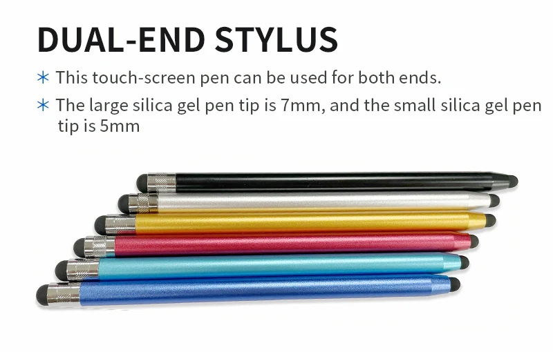Universal stylus pen mobile phone stylus can be customized color touch screen 2 silicone stylus