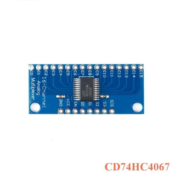 CD74HC4067 74HC4067 16-Channel ADC Analog Digital Multiplexer High-speed Breakout Board Module
