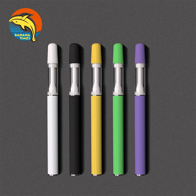 
High Quality hot vape pen empty 0.5ml 1ml vape pen parts childproof cbd wax pen 