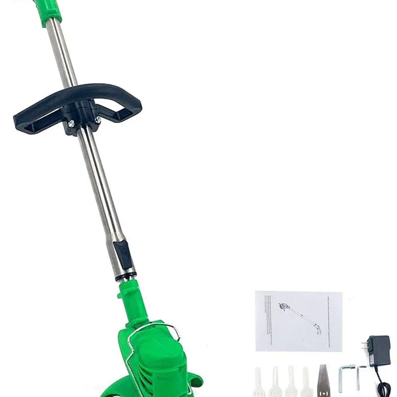 
Electric Lawn Mower Agricultural Household Cordless Weeder 12V Lithium Battery Portable Garden Pruning Tool Grass Trimmer 