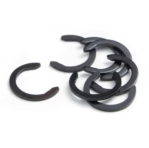 E clip spring steel stainless steel Lock Washers Retaining Washers For Shafts Washers With Split C Rings C-clip Circlip