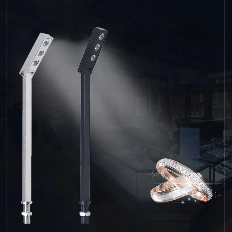 3W Jewelry Led Spotlight Showcase Exhibition Lighting Cabinet Museum Display Lights for Shop