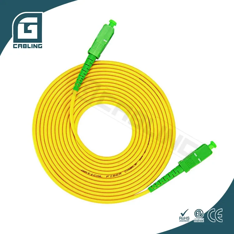 Gcabling optical fiber sc upc patch cord