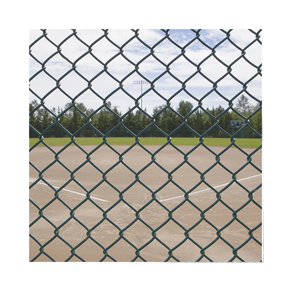 BOCN  Factory ECO FRIENDLY Woven Powder Coated flex fence system Chain Link Fencing for Football Pitch