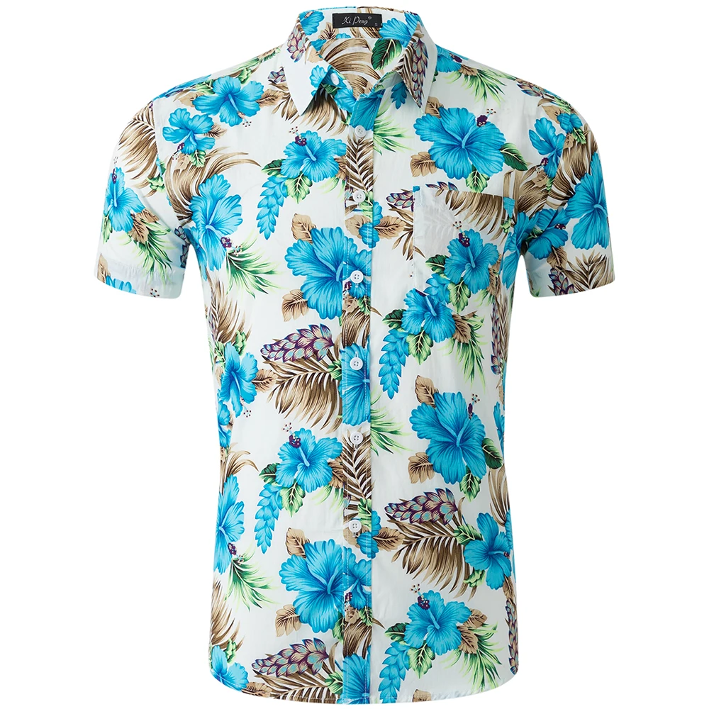 varies many colors casual floral short sleeves summer shirts high quality wholesale shirts for men