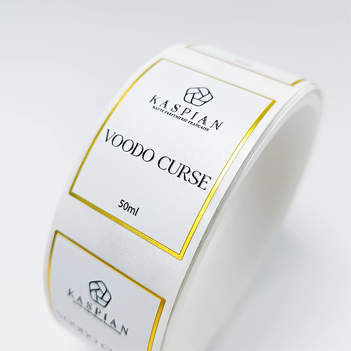 Custom Adhesive PVC Gold Foil Personalized Perfume Bottle Packaging Logo Labels,Waterproof Package Vinyl  Label Sticker Printing