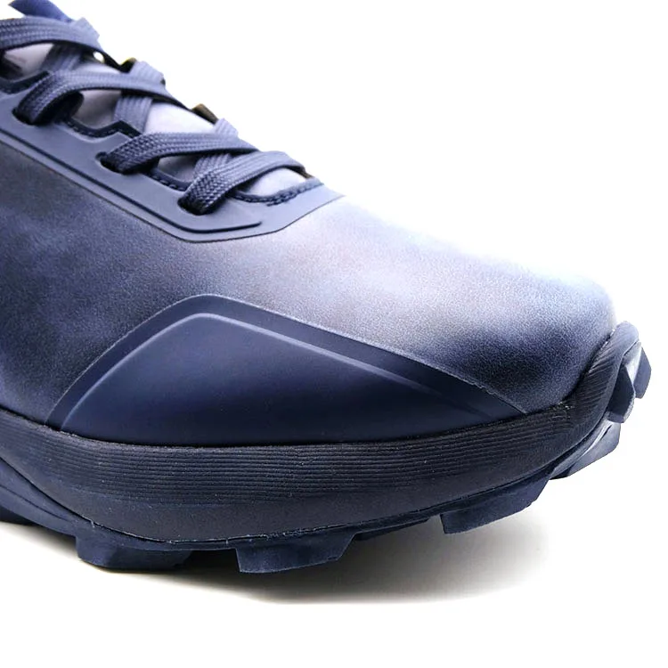 
Blue sports casual Man Fake Leather Comfort Outdoor Leisure Shoes 