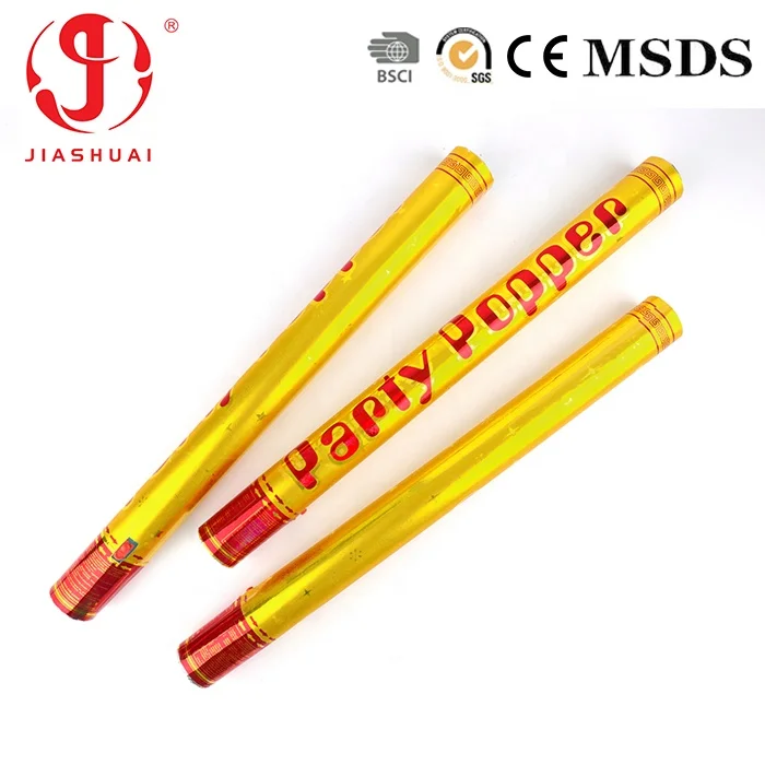 Factory Supply Party Streamer Party Decoration Confetti Poppers Wedding and Birthday Party Favor