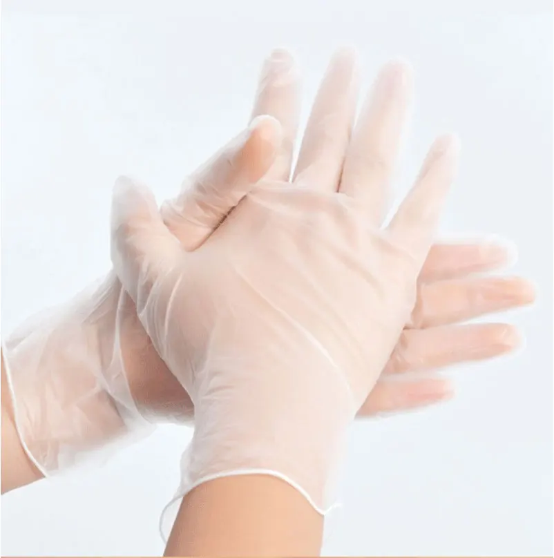 Disposable Plastic Gloves Disposable Pe Plastic Gloves Transparent Ldpe Poly Food Polyethylene Clear Bag OEM Customized Logo GUA