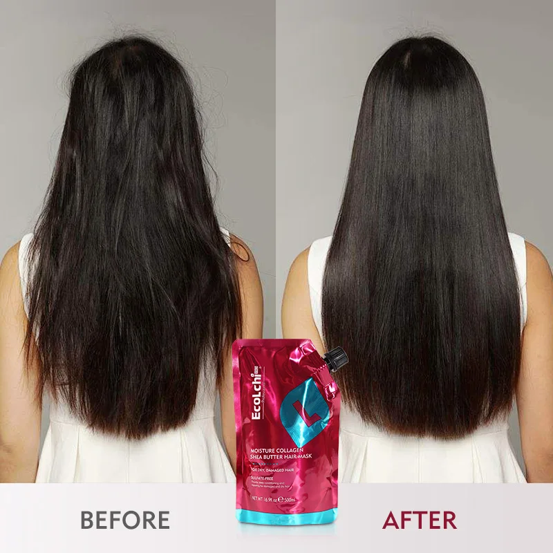 Ecolchi Best Brand Private Label Natural Keratin Treatment Repair Nourish Karseell Hair Treatment Mask