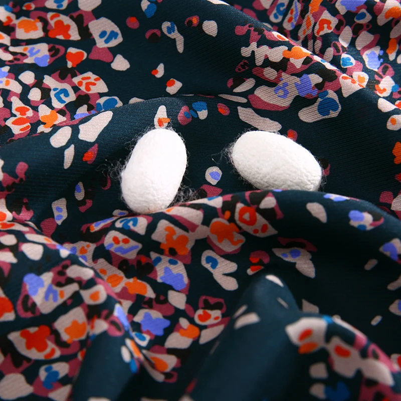 
 16M 32% шелк 68% Экологичная Модальная ткань для трафаретной печати экологически чистая шелковая саржевая ткань с принтом  