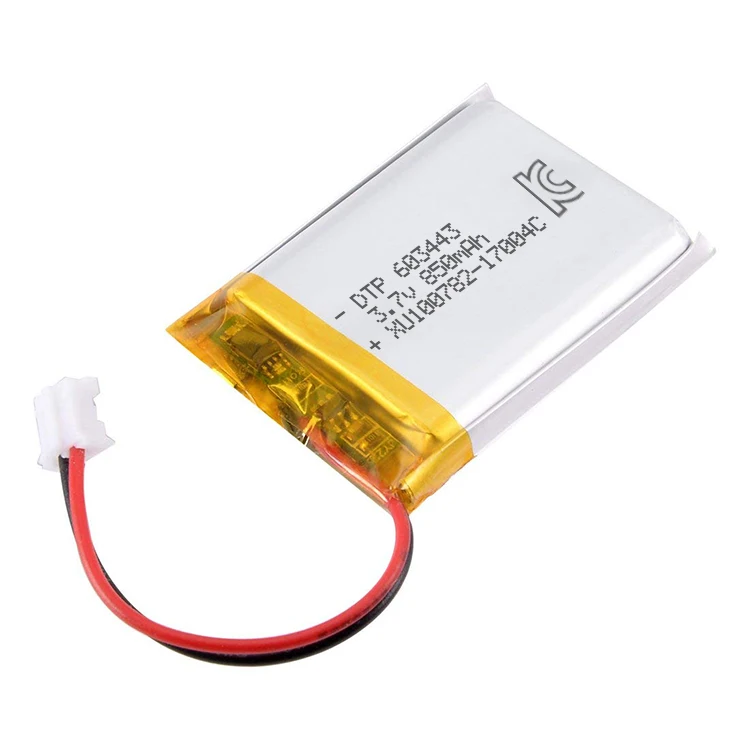 603443 lipo battery 3.7v 850mah