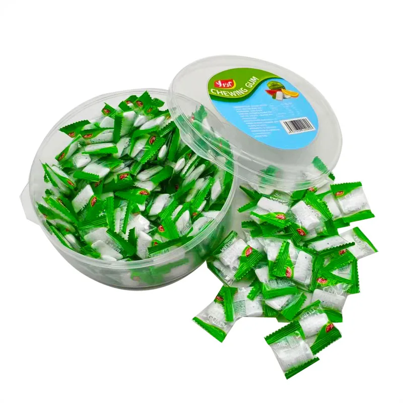Gum Factories Custom Mint Fruit Flavor Individual Wrapped Chewing Gum