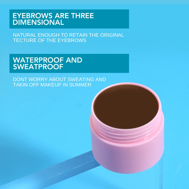 Styling Wax Upgrade Makeup very silky pasteis long lasting brow gel wax easy to use brow soap  gel wax for brow lifting