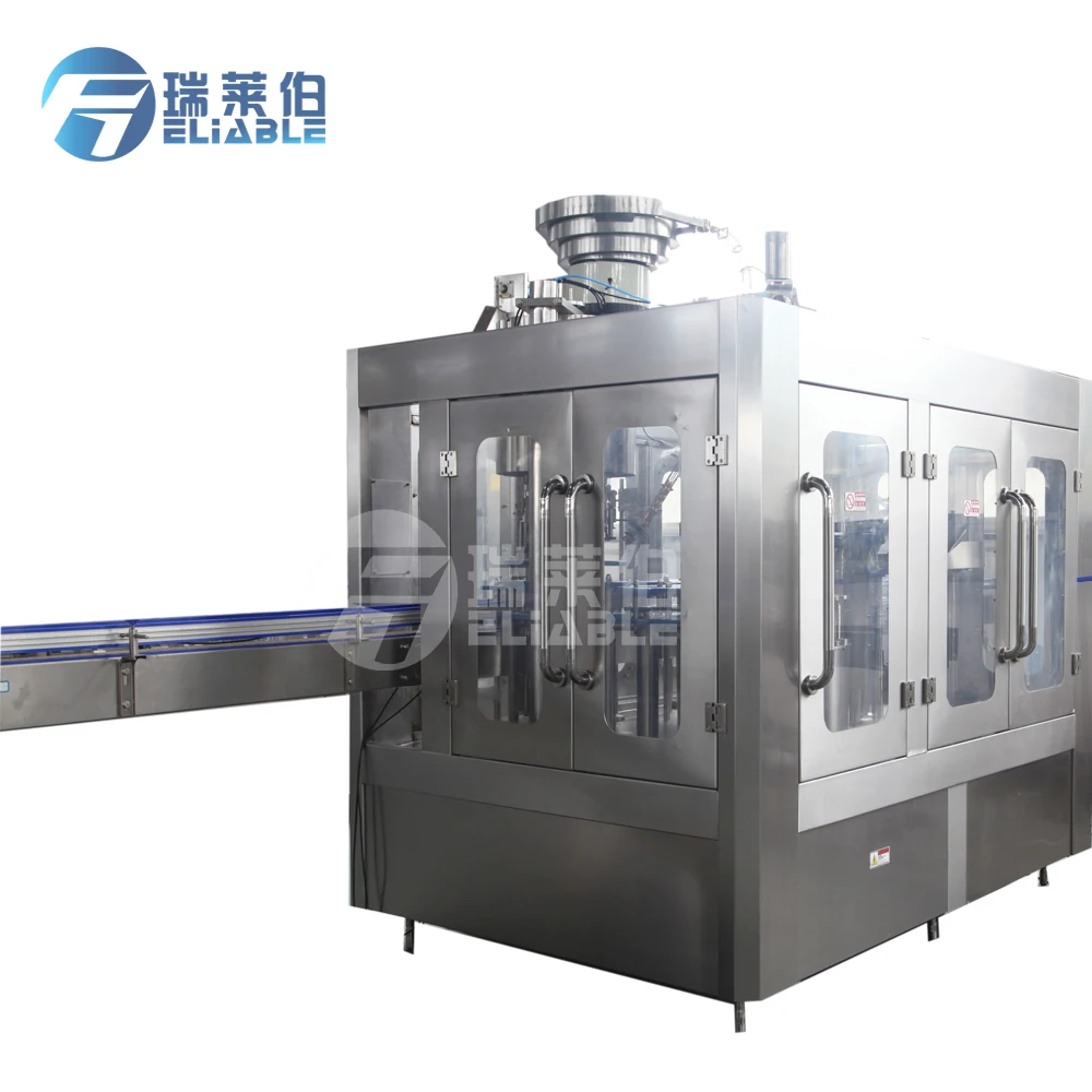 
3 in 1 Glass Bottle Red Wine Filling Equipment For Liquid Drinks 