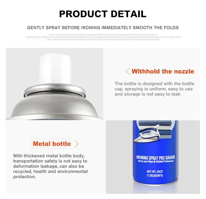 Household Cleaning Liquid Detergent Chemical Products Spray Starch for Nigeria