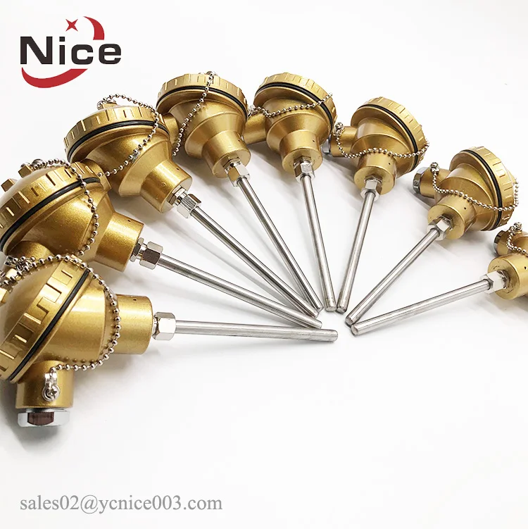 k type thermocouple with drilled thermowell