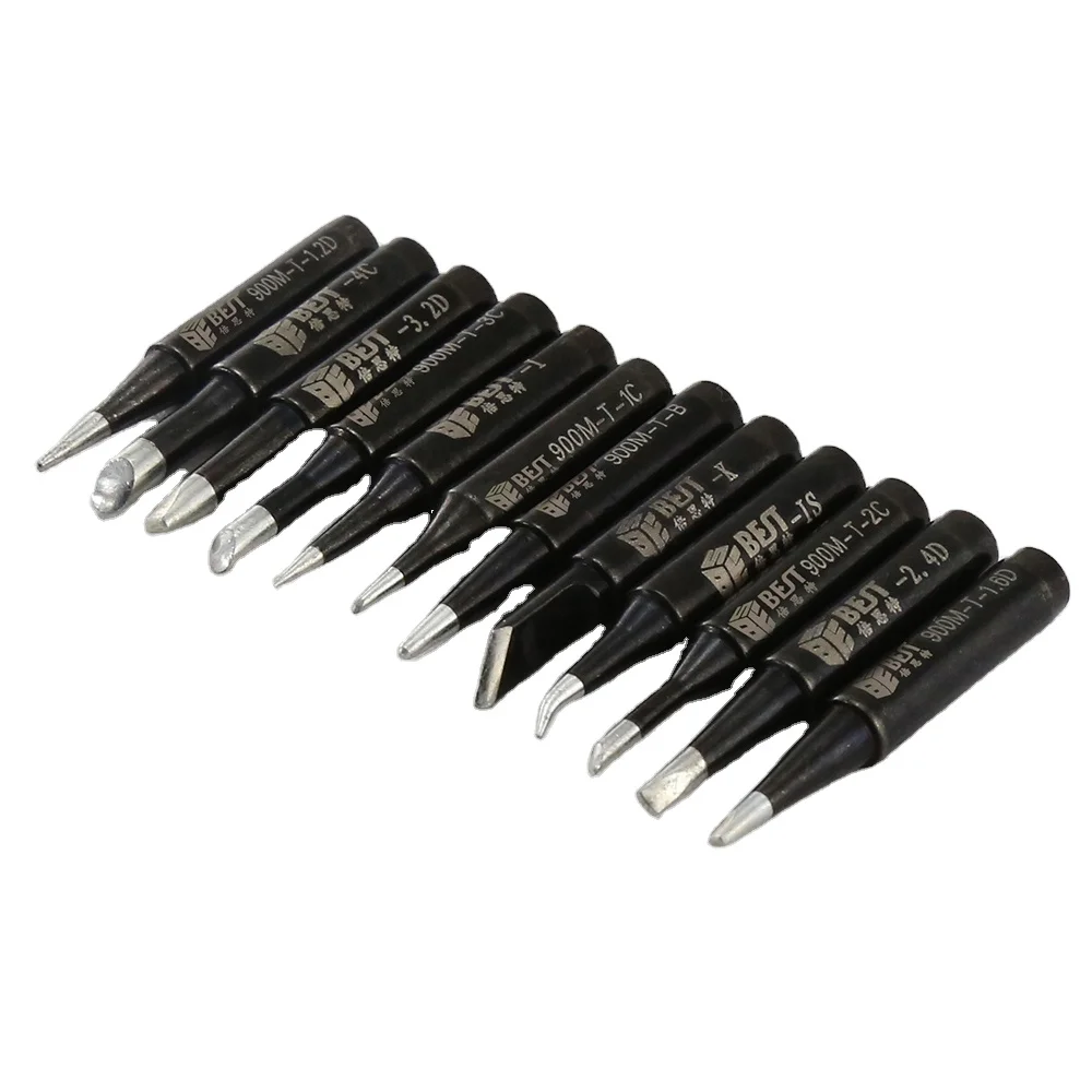 BESTOOL Direct Factory 900M-T series black soldering iron tip for HAKKO 936,937,907 Atten, Quick, Aoyue, Yihua,soldering station