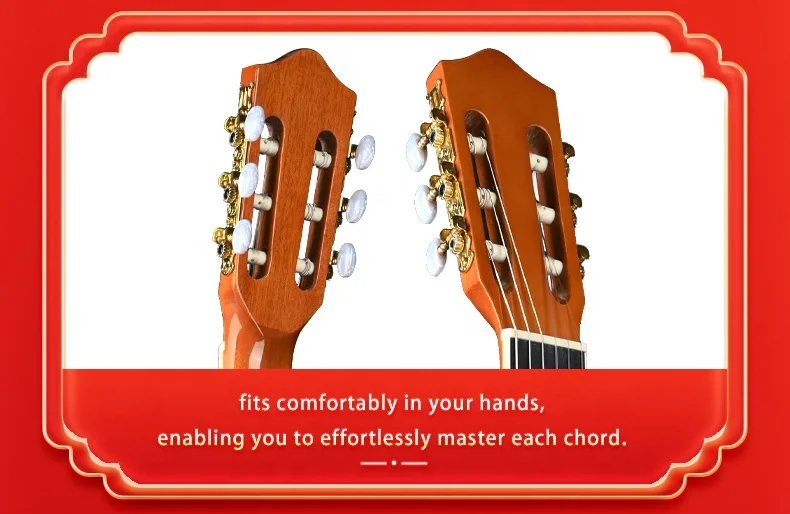 36 inch BH-36L students model classical guitars, Basswood guitar classical