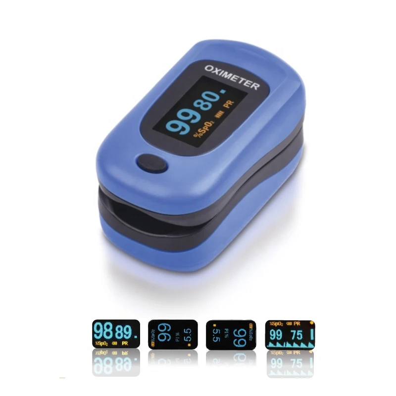 Heart Rate Health Diagnostic Monitor Fingertip Pulse Oximeter Oximetry SpO2 PR PI Blood Oxygen Saturation Monitor