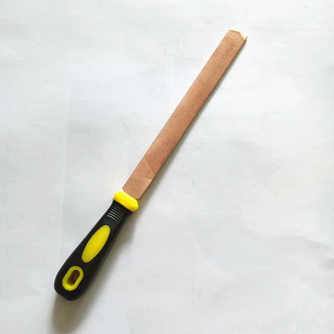 anti spark hand tools beryllium copper alloy flat file BeCu