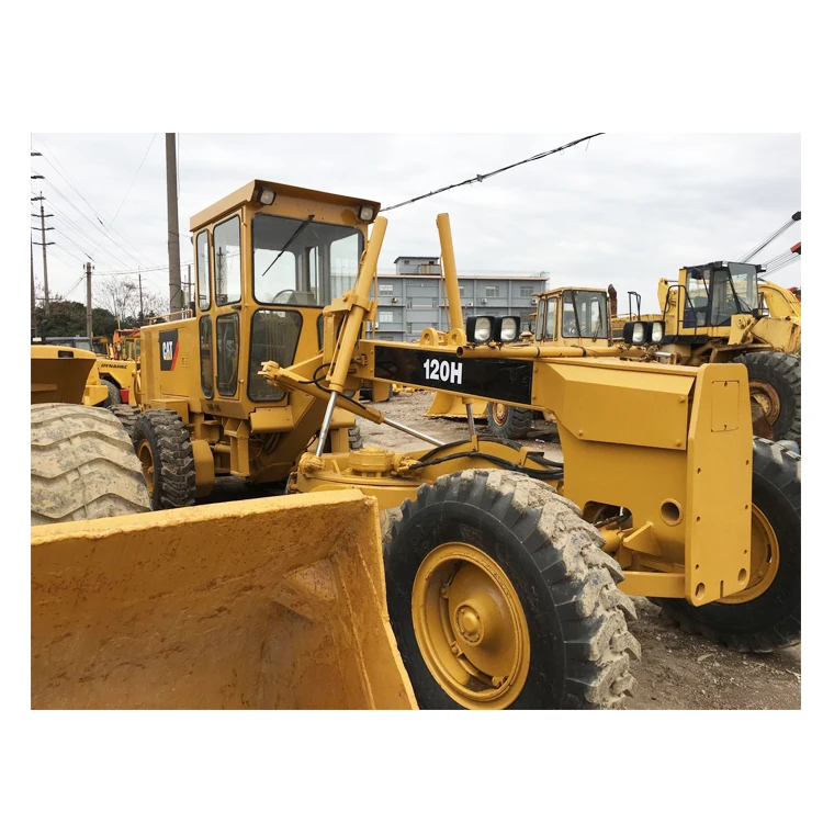 Wholesale second hand used Cat 120H / 120K /120G /140H/140K /140G  Caterpillar Motor Grader  For Sale